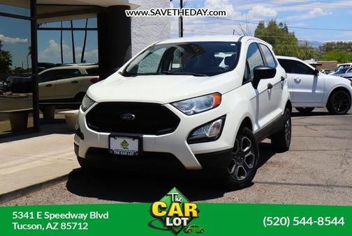 Diamond White 2020 Ford EcoSport S