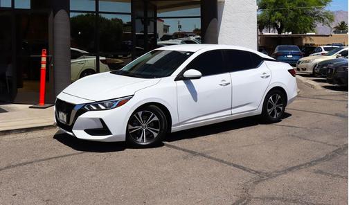 Fresh Powder 2021 Nissan Sentra SV