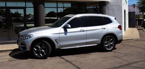 Glacier Silver Metallic 2020 BMW X3 sDrive30i