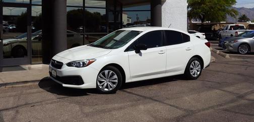 Crystal White Pearl 2022 Subaru Impreza Base