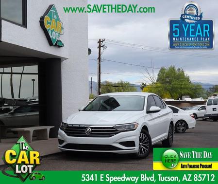 Pure White 2021 Volkswagen Jetta 1.4T S