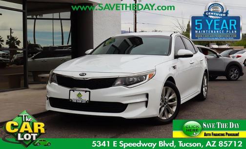 Snow White Pearl 2018 Kia Optima LX