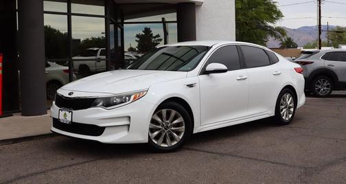 Snow White Pearl 2018 Kia Optima LX