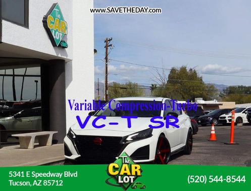 White 2023 Nissan Altima 2.0 SR
