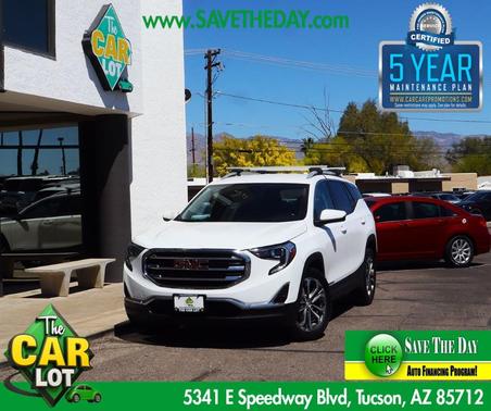 Summit White 2021 GMC Terrain SLT
