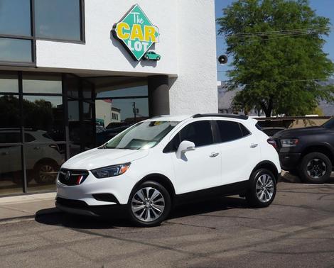 Summit White 2017 Buick Encore Preferred