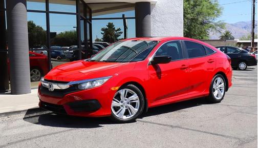 Rallye Red 2017 Honda Civic EX