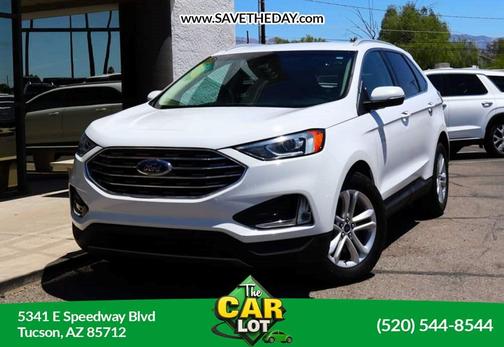 Oxford White 2020 Ford Edge SEL