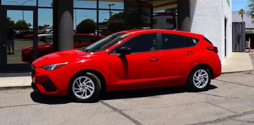 Pure Red 2024 Subaru Impreza Base