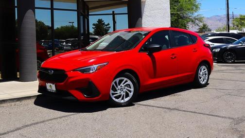 Pure Red 2024 Subaru Impreza Base