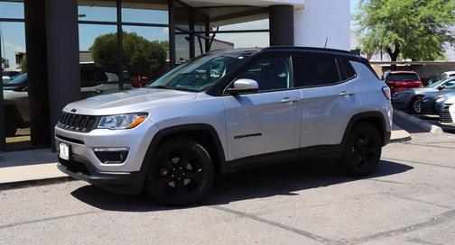 Billet Silver Metallic Clearcoat 2020 Jeep Compass Altitude