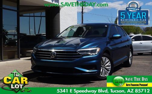 Silk Blue Metallic 2019 Volkswagen Jetta 1.4T S