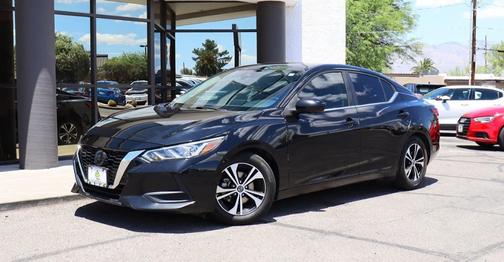 Super Black 2021 Nissan Sentra SV