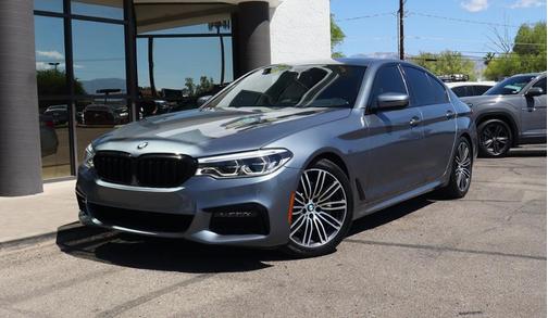 Bluestone Metallic 2019 BMW 540 i xDrive