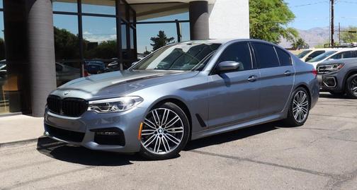 Bluestone Metallic 2019 BMW 540 i xDrive