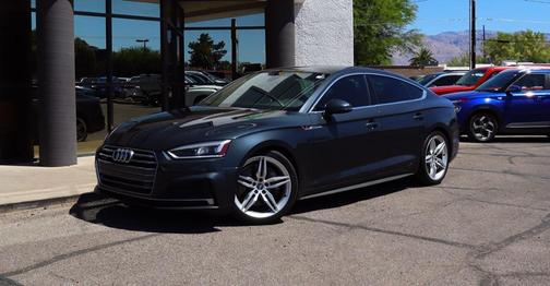 Manhattan Gray Metallic 2018 Audi A5 2.0T Premium Plus