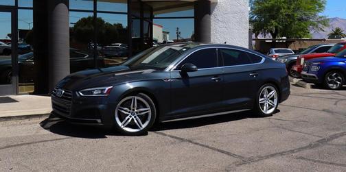 Manhattan Gray Metallic 2018 Audi A5 2.0T Premium Plus