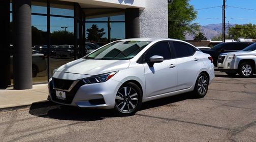 Brilliant Silver Metallic 2021 Nissan Versa 1.6 SV