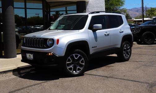 Glacier Metallic 2017 Jeep Renegade Latitude