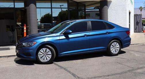 Silk Blue Metallic 2019 Volkswagen Jetta 1.4T S
