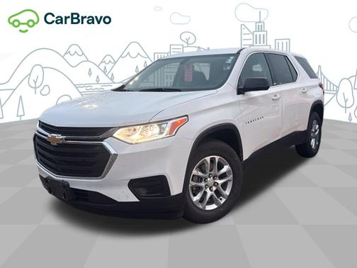 Summit White 2018 Chevrolet Traverse LS