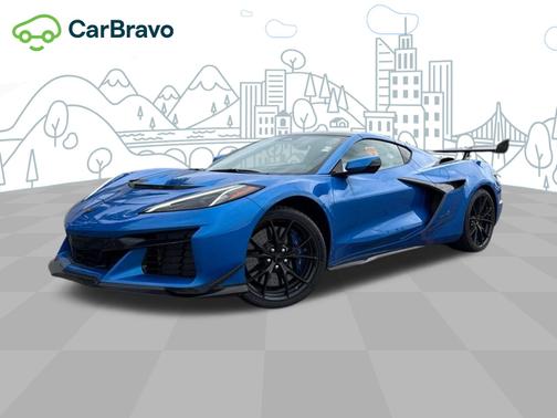 Riptide Blue Metallic 2025 Chevrolet Corvette 3LZ