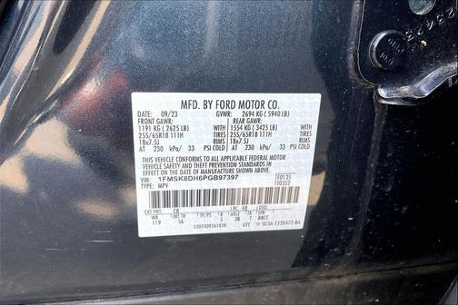 STONE BLUE METALLIC 2023 Ford Explorer XLT