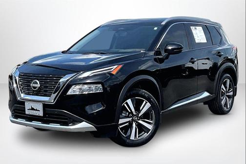 Super Black 2023 Nissan Rogue Platinum