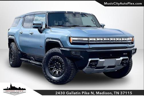 Neptune Blue Matte 2024 GMC HUMMER EV SUV 3X