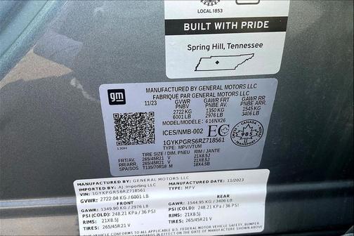 2024 Cadillac XT6 Sport AWD