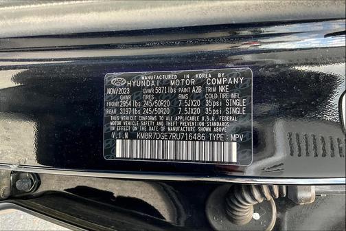 2024 Hyundai PALISADE Calligraphy Night Edition