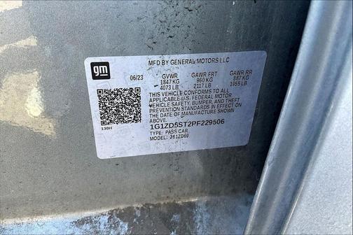 2023 Chevrolet Malibu FWD 1LT