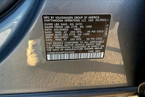 2023 Volkswagen Atlas Cross Sport 2.0T SE w/Technology