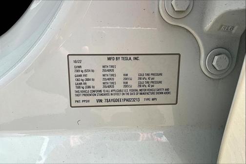 2023 Tesla Model Y Long Range Dual Motor All-Wheel Drive