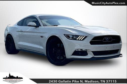 Wimbledon White 2015 Ford Mustang GT 50 Years Limited Edition