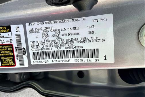 2017 Toyota Tacoma TRD Off Road