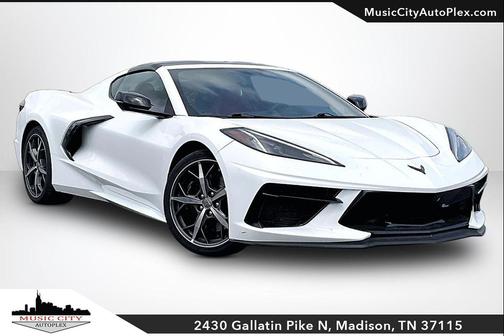 Arctic White 2021 Chevrolet Corvette Stingray w/1LT