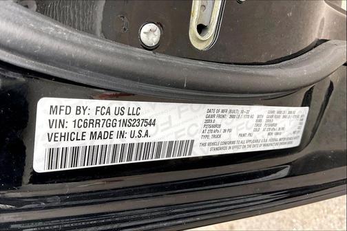 2022 RAM 1500 Classic Warlock Quad Cab 4x4 6'4' Box