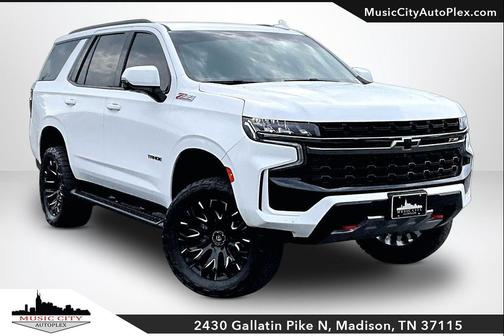 Summit White 2022 Chevrolet Tahoe 4WD Z71