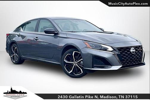 Gun Metallic 2025 Nissan Altima SR FWD
