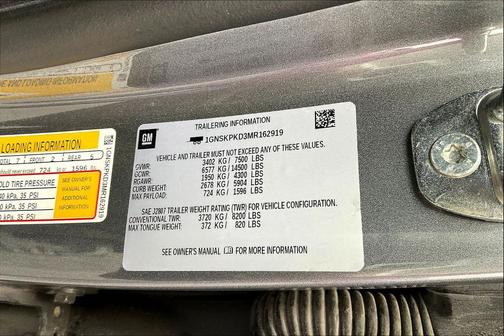 2021 Chevrolet Tahoe 4WD Z71