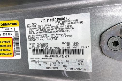 2024 Ford Mustang EcoBoost Premium