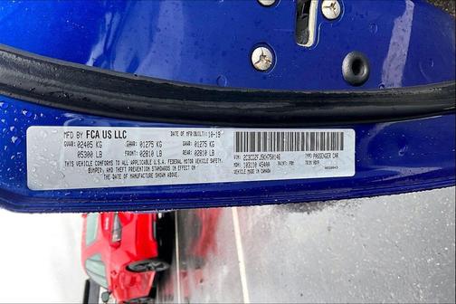 Indigo Blue 2019 Dodge Challenger R/T Scat Pack