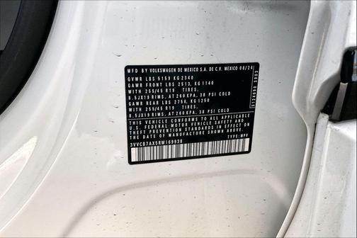 2024 Volkswagen Tiguan 2.0T SE R-Line Black