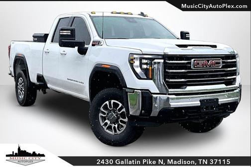 Summit White 2025 GMC Sierra 2500 SLE