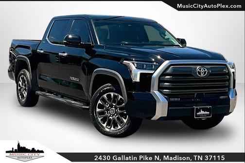 Midnight Black Metallic 2024 Toyota Tundra Limited