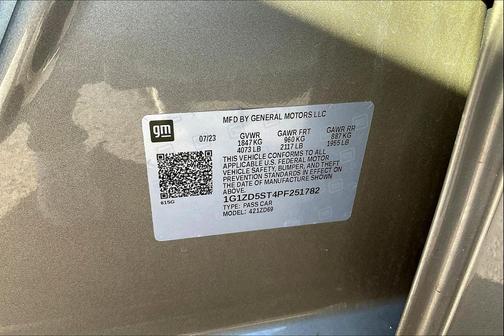 2023 Chevrolet Malibu FWD 1LT