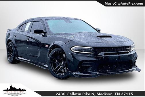 Pitch Black Clearcoat 2023 Dodge Charger Scat Pack