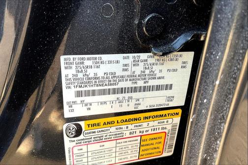 2022 Ford Expedition Max XLT