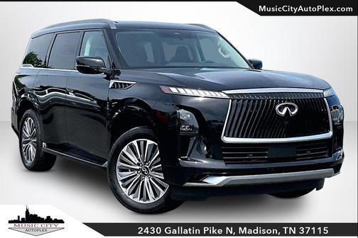 Mineral Black 2025 INFINITI QX80 SENSORY AWD